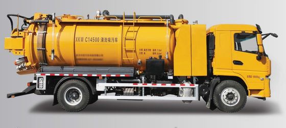 Industriële C14500 schoonmaakzuigtruck voor snel en grondig schoonmaken