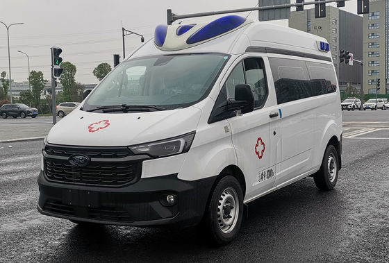 Ford Transit medische ambulance benzine 8 zitplaatsen Ford Transit box ambulance