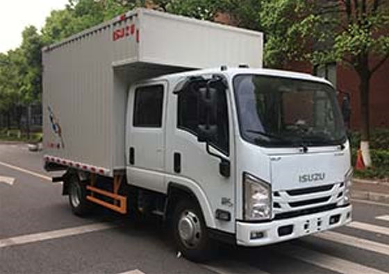kopen 5 zitplaatsen geïsoleerde vrachtwagen 126 pk Isuzu Delivery Van Handgeschakelde hogere cabine online manufacture
