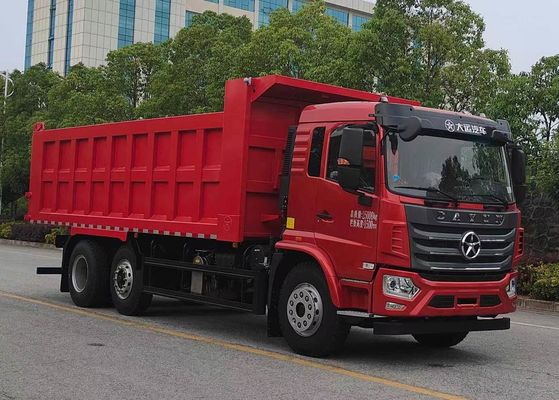 Dayun zelfontlaadbare vrachtwagen met drieassige achteraandrijving, diesel 3 zitplaatsen 8×2 handgeschakelde transmissie 30 ton