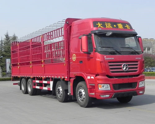 Dayun zware vracht vrachtwagen diesel vier-assige 3 zitplaatsen 8×4 handgeschakelde transmissie 50 ton