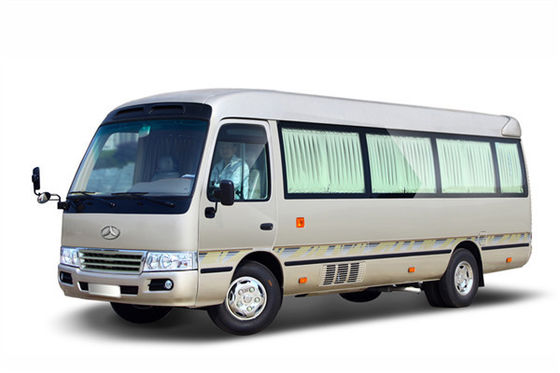 Jiangling 23 zitplaatsen diesel toeristenbus zakelijke receptie bus 4 × 2 handgeschakelde transmissie