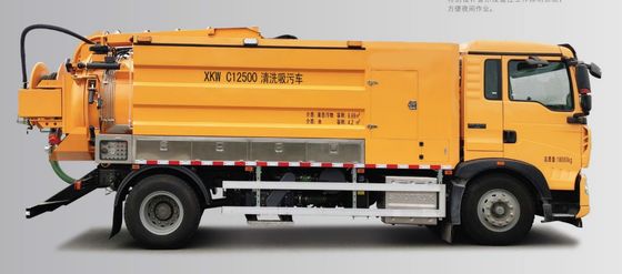 Versatile C12500-zuigtruck voor afvalwater voor industriële reiniging