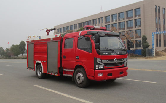 Goede prijs Dongfeng 5000 liter water tank brandweerwagen 5 zitplaatsen diesel 4×2 handgeschakelde transmissie online