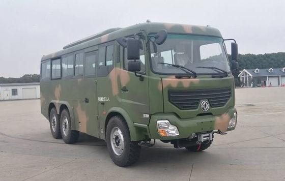 Goede prijs. Dongfeng vierwielaandrijving toeristische minibus 8,2 meter 24-31 zitplaatsen 4×4 Diesel handgeschakelde transmissie online