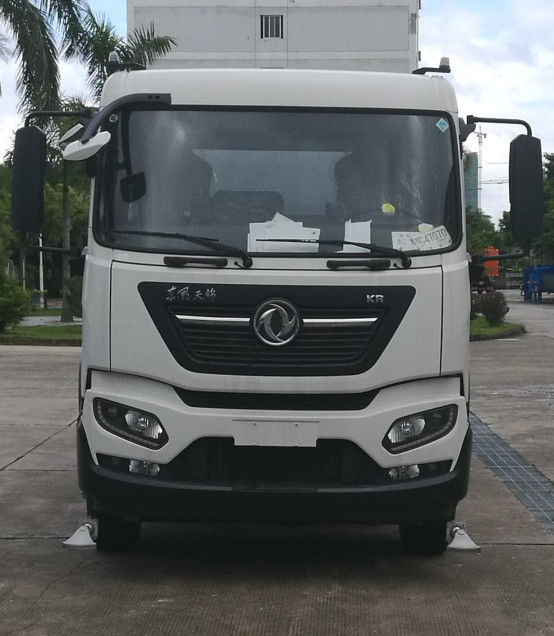 13 kubieke Dongfeng vuilnisbak 4x2 afvalverwerking bak 1