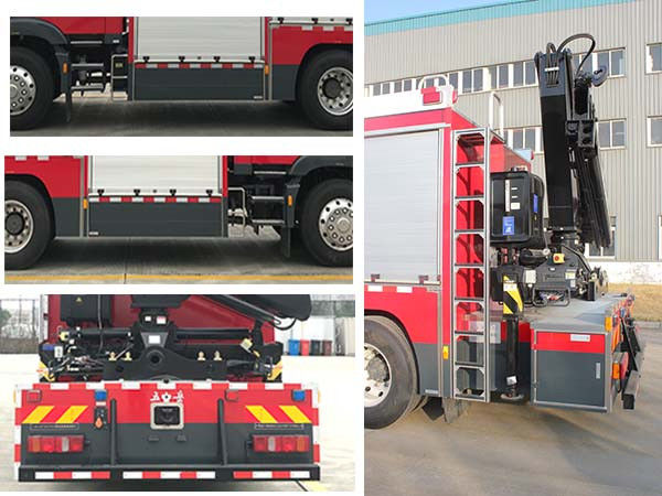 Noodsituatie brandweer reddingswagens Diesel 4x2 brandweer reddingswagens 4