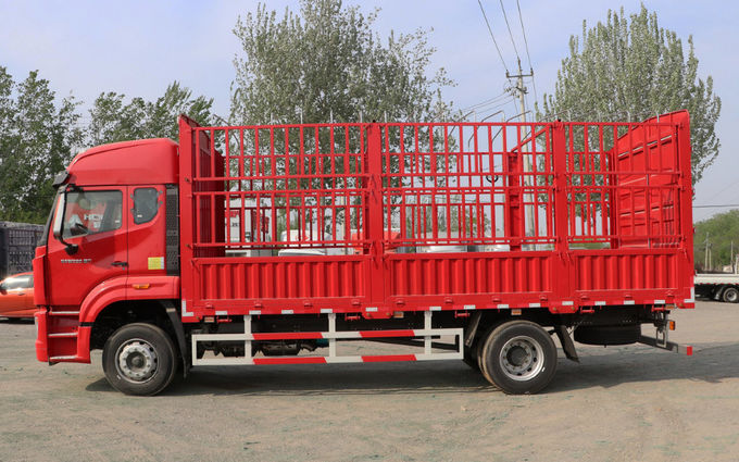 Rood 8x2 Truck Diesel Zware Truck Voertuig 316/429 Paardenkracht 2
