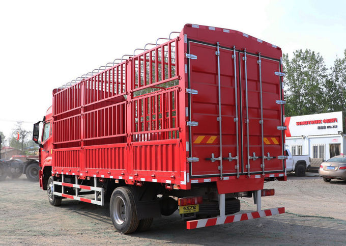 Rood 8x2 Truck Diesel Zware Truck Voertuig 316/429 Paardenkracht 1