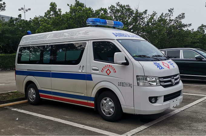 Futian spoedeisende medische hulp ambulance 7 zitplaatsen achterdrijving 4x2 0