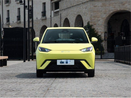 Geel Byd Seagull Hatchback Voertuig Auto Puur Elektrisch 5 zitplaatsen 4