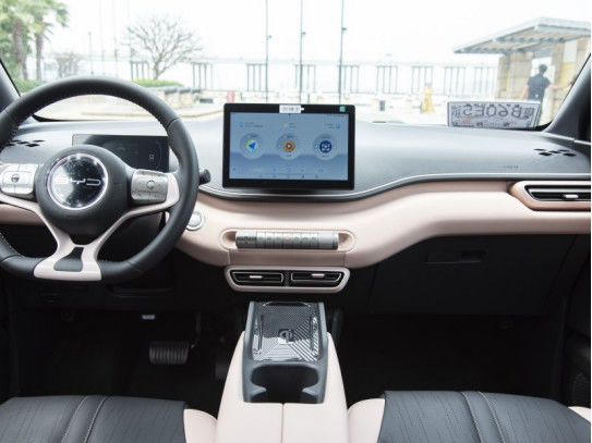 Geel Byd Seagull Hatchback Voertuig Auto Puur Elektrisch 5 zitplaatsen 7