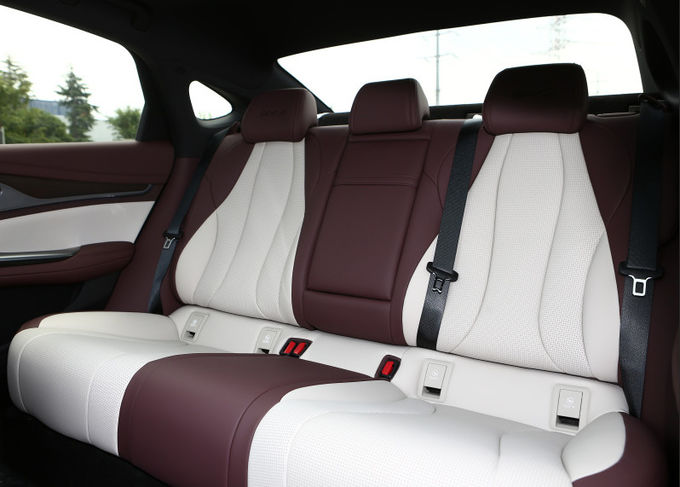 BYD Plug In Hybrid 5 zitplaatsen Sedan Voertuig Auto Zwart Wit 8