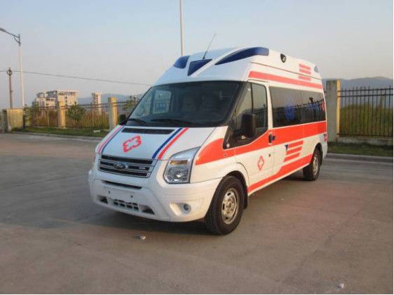 Ford Long Axle medische noodhulp ambulance 9 zitplaatsen voorste achterste aandrijving 4 × 2 0