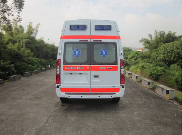 9 zitplaatsen Ford Transit Ambulance 6 zitplaatsen Medi Cal Ambulance Voorste Achterste 4×2 1