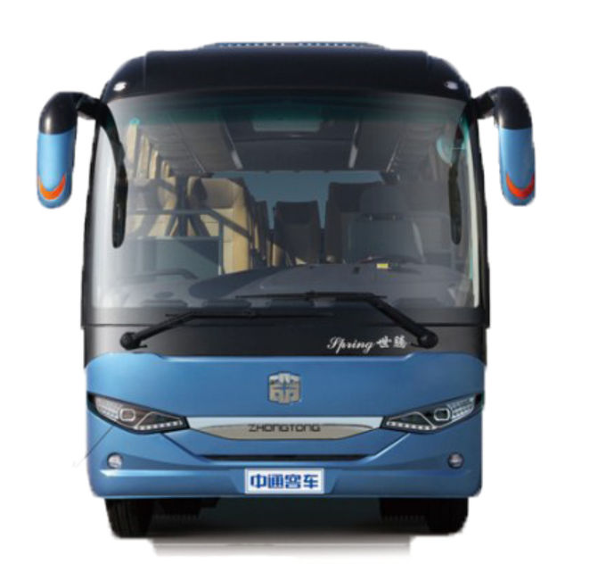 Blauwe Diesel 31 zitplaatsen 40 zitplaatsen autocar verkeer bus Achterste Achterste aandrijving 6 × 2 3