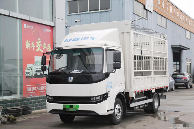 Witte Geely All Electric Box Truck Electric 26 voet Box Truck 0