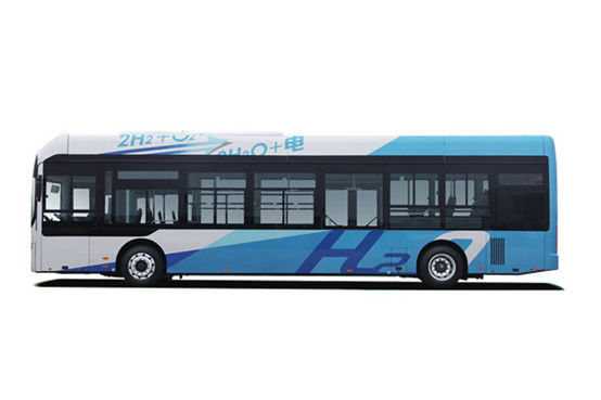 70 zitplaatsen -88 zitplaatsen Ev Coaches 220kW Electric Public Bus Blauw 1