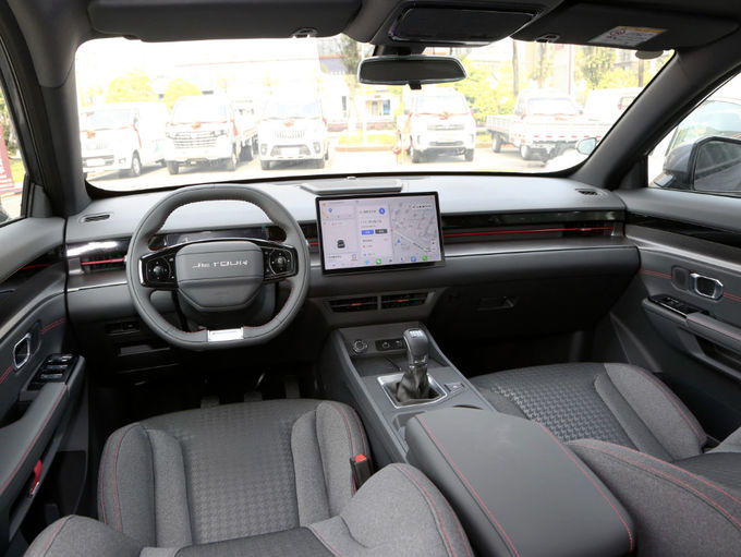 Benzin 5 zitplaatsen Jietu Urban Off Road Voertuig Voorwiel aandrijving 4×2 5