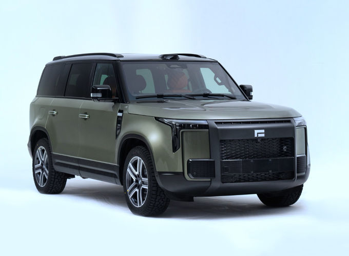 Plug In Extended Range Hybrid Vehicle Automobile Grote SUV Vierwielaandrijving 0