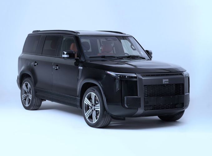 Plug In Extended Range Hybrid Vehicle Automobile Grote SUV Vierwielaandrijving 5