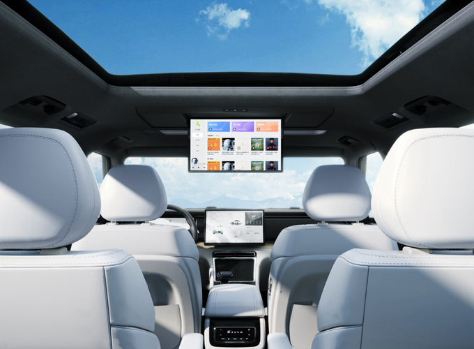 Plug In Extended Range Hybrid Vehicle Automobile Grote SUV Vierwielaandrijving 8