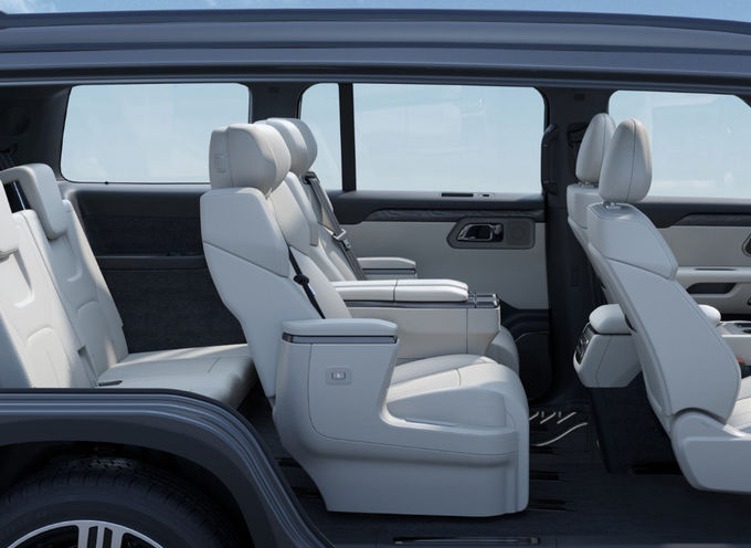 Plug In Extended Range Hybrid Vehicle Automobile Grote SUV Vierwielaandrijving 14