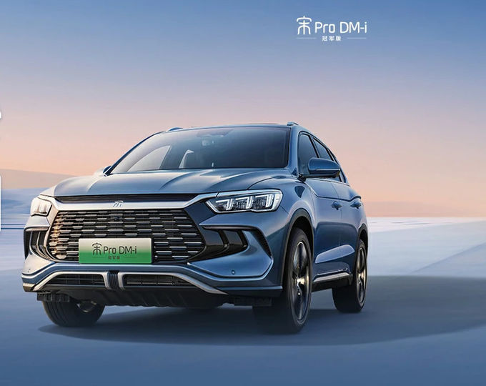 BYD Plug In Hybrid Urban Vehicle Automobile 5 zitplaatsen 4×2 Automatische Transmissie 0
