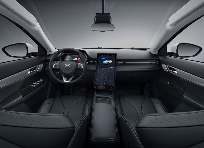 Xpeng G3 Suv Electric EV Car 5 zitplaatsen Tweewiel aandrijving 4×2 Wit Oranje 6