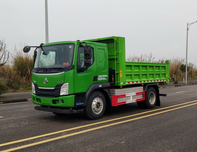 Dongfeng Liuqi Lapras zware vrachtwagen 4X2 zuiver elektrische dumper 0