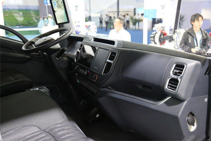 Qingling EVM600 Elektrische vrachtwagens Blauwe volledig elektrische vrachtwagen 3
