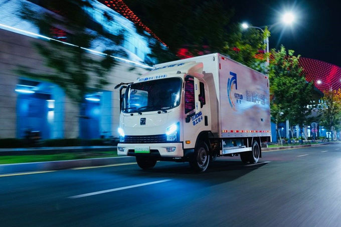 XCMG Hanchi Electric Truck 4x2 Junengxing Automatische Transmissie 1