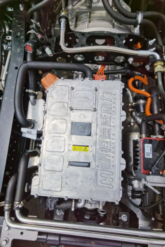 Hybride elektrische vrachtwagen 4x2 Ev vrachtwagen Automatische transmissie 3