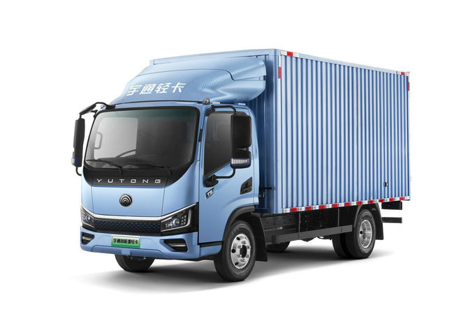 4.5t 4,2m elektrisch vrachtwagen 4x2 automatisch volledig elektrisch vrachtwagen 0