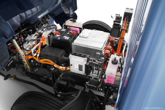 4.5t 4,2m elektrisch vrachtwagen 4x2 automatisch volledig elektrisch vrachtwagen 8
