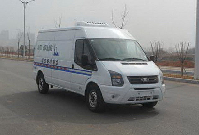 100 kW koeltruck MT82 Ford Transit Reefer Van White 1