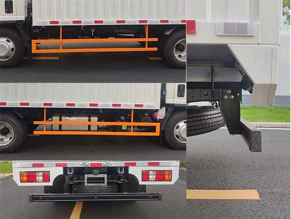 93KW 126HP Geïsoleerde Truck Isuzu Cargo Geïsoleerde Tipper Wit 3