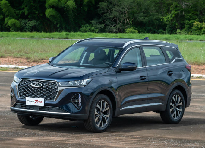 Chery Tiggo 7 benzine aangedreven auto's stads SUV benzine aangedreven auto's 0