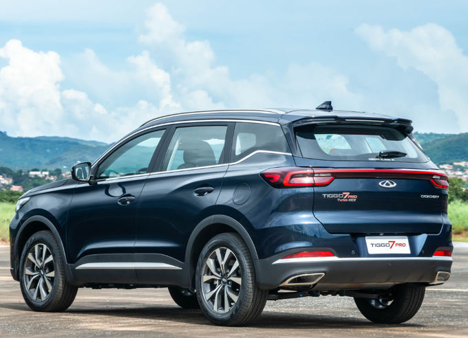 Chery Tiggo 7 benzine aangedreven auto's stads SUV benzine aangedreven auto's 3