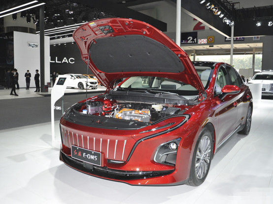 Hongqi Pure Electric Sedan 4×2 Automatische Transmissie Voertuig Auto 7