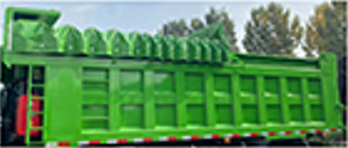 Drieassige Diesel 3 zitplaatsen Dump Cargo Truck Achterste aandrijving 6×4 Handgeschakelde transmissie 3
