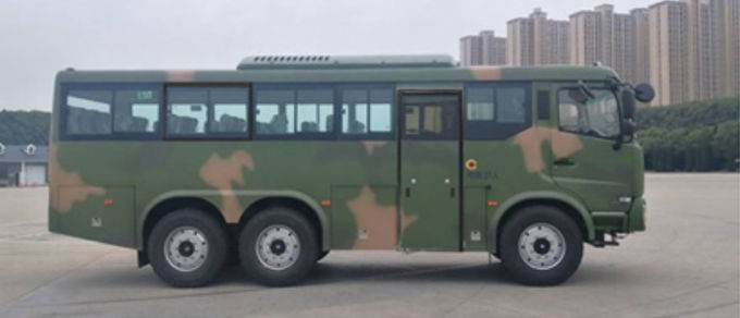 Dongfeng vierwielaandrijving toeristische minibus 8,2 meter 24-31 zitplaatsen 4×4 Diesel handgeschakelde transmissie 3