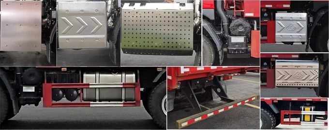 Dongfeng Liuqi 8.5M Drie-assige 3 zitplaatsen Achterwiel aandrijving Dump Truck Handgeschakelde transmissie 3