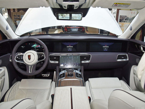 Hongqi E-HS9 Pure Electric SUV 660 Kilometer Range 4 zitplaatsen 4×4 Automatische Transmissie 5