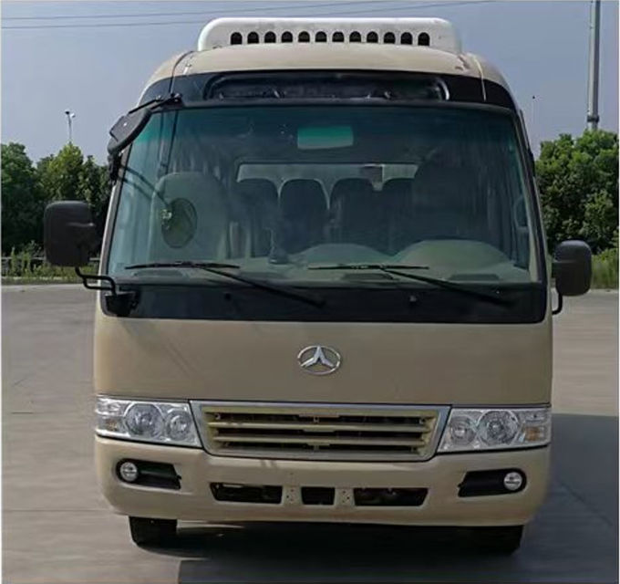Jiangling 10-22 zitplaatsen zuiver elektrische toeristenbus Transport Receptie bus Met 300 kilometer bereik 4